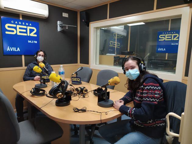 Carlos Tejerizo y Carlota Muñoz