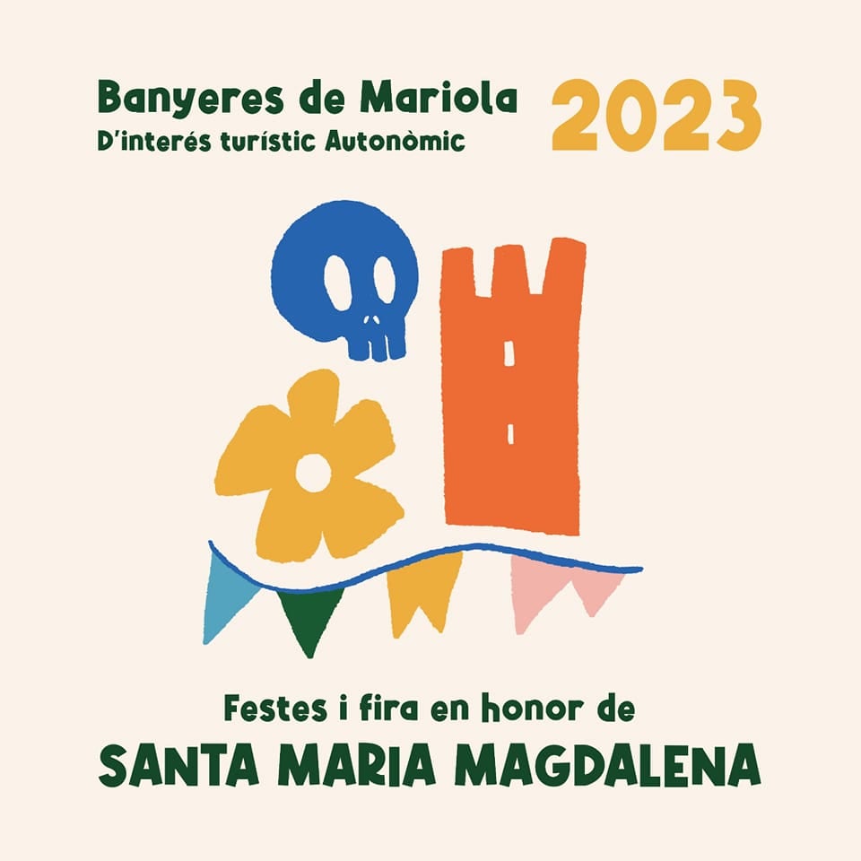 Cartel de las fiestas de la Malena en Banyeres