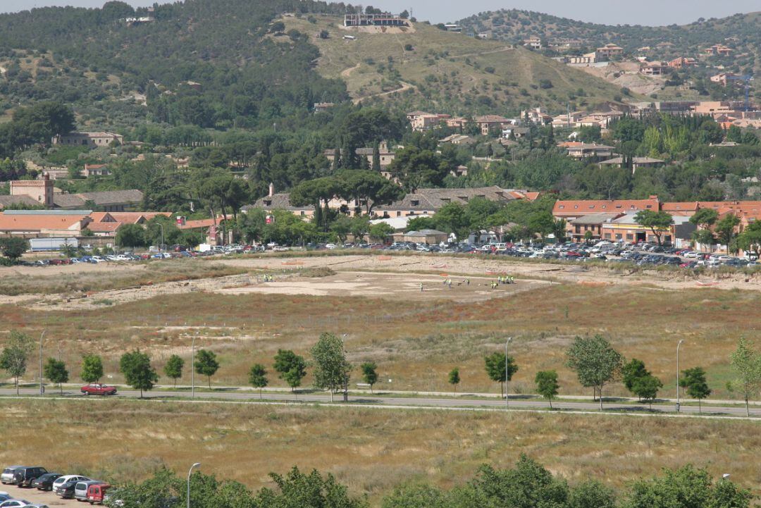 Vista aérea de Vega Baja en Toledo