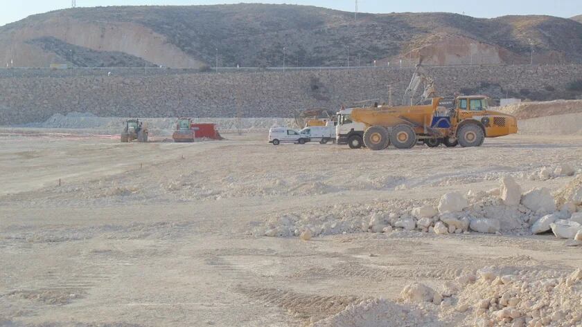 Terreno en el que se instalará Ikea en la Rambla de Almería.