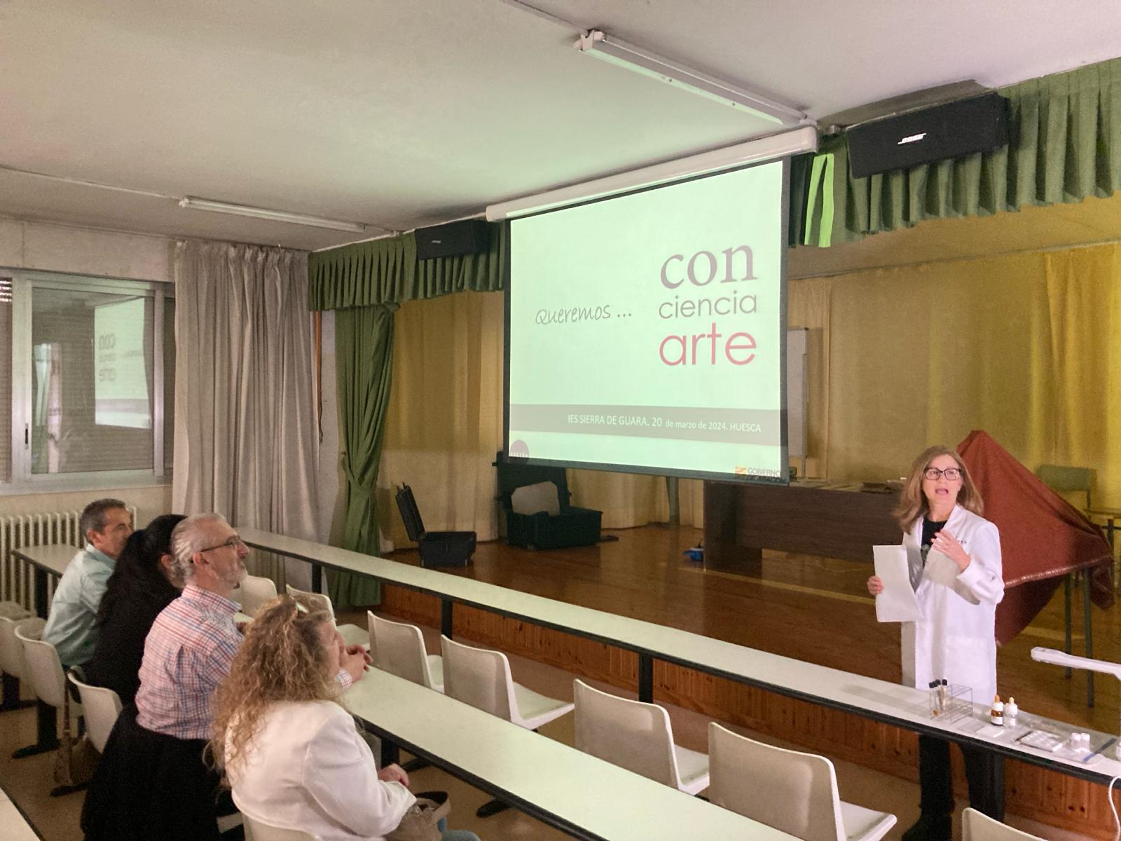 Actividad de la Escyra en el Sierra de Guara