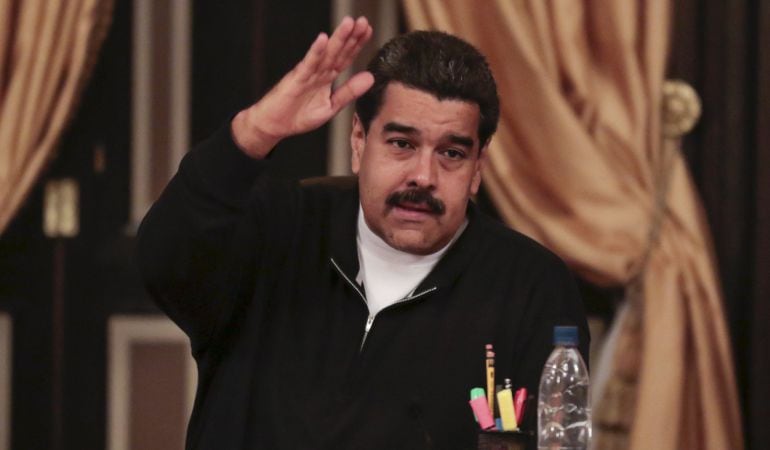 El presidente en funciones de Venezuela, Nicolás Maduro