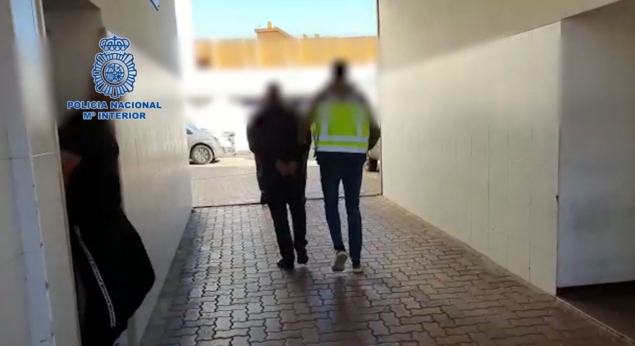 Un momento de las detenciones