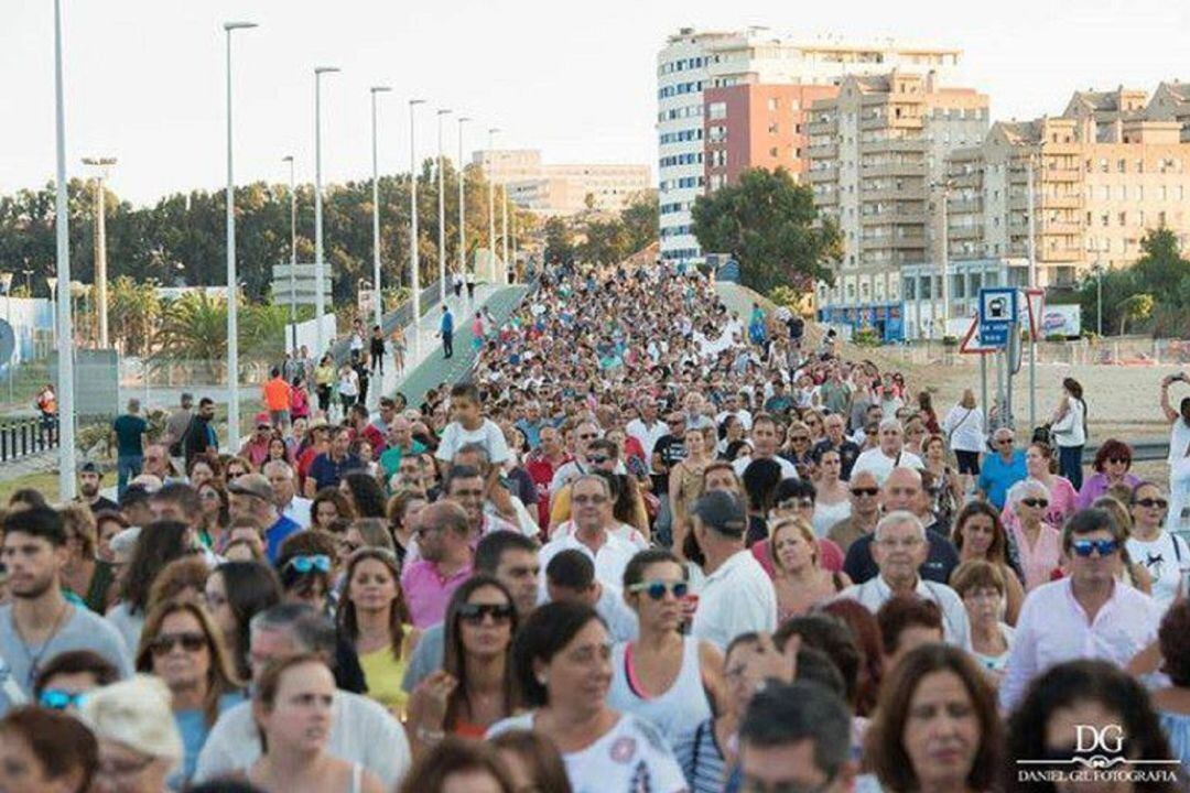 Manifestación por la sanidad pública en Algeciras