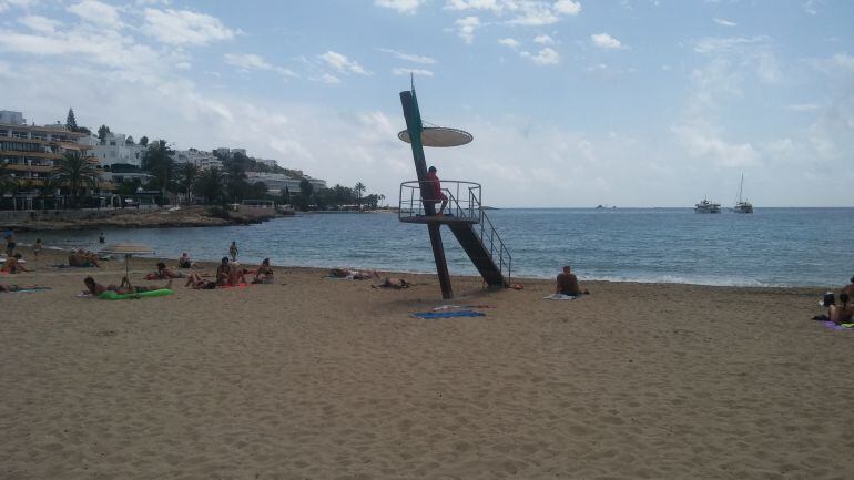 Imagen de la playa de Figueretas