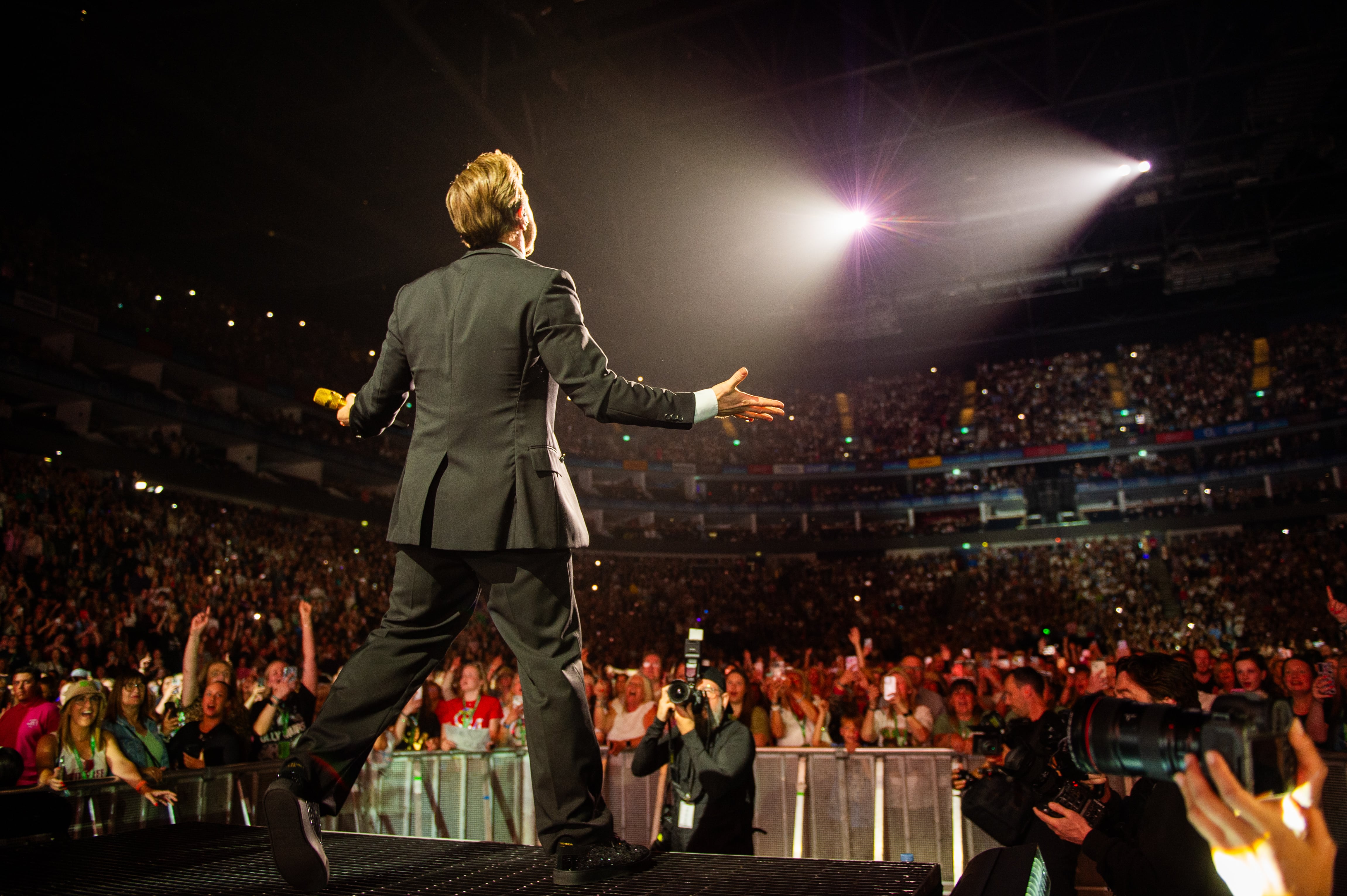 Olly Murs en un concierto