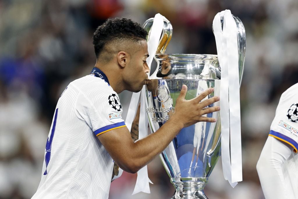 Mariano Díaz, tras ganar la Champions League con el Real Madrid. (Photo by ANP via Getty Images)