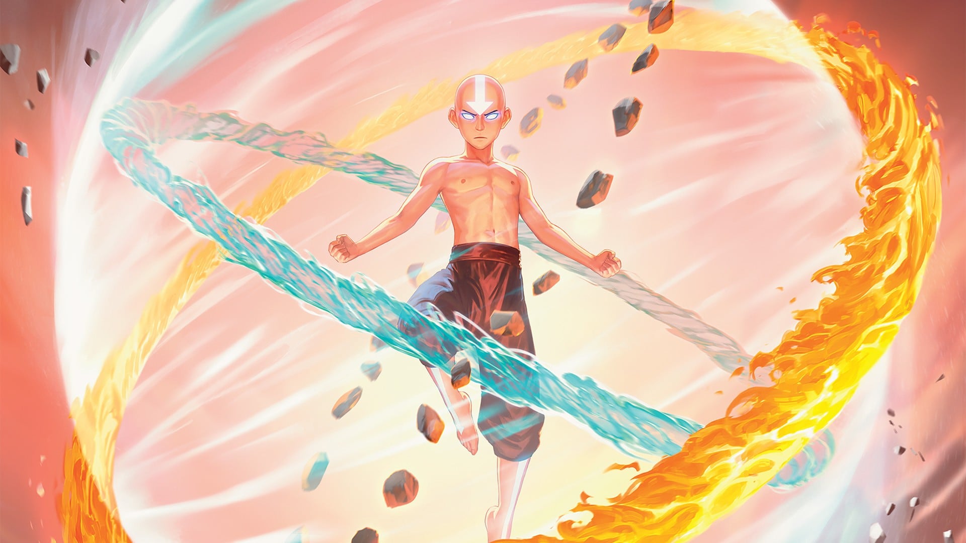 Aang, el Avatar de los elementos en Magic The Gathering