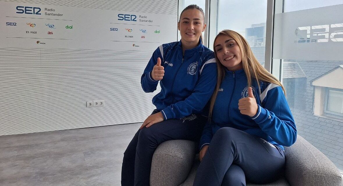 Aldara Valles y Noa Regato, en SER Deportivos Cantabria.