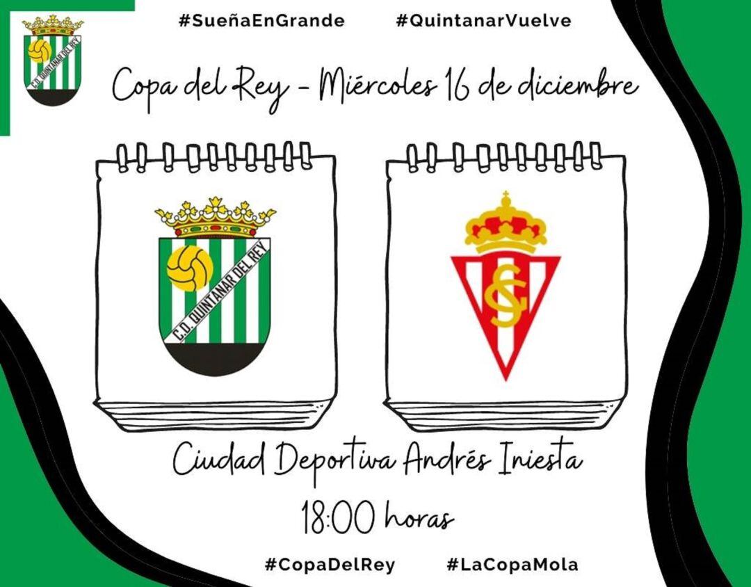 Cita histórica para el CD Quintanar