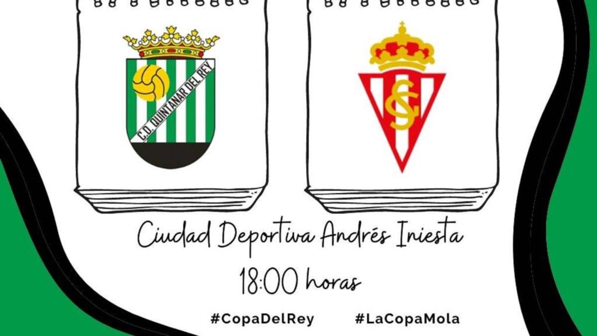 El CD Quintanar, dispuesto a "dar la campanada" frente al Sporting de Gijón