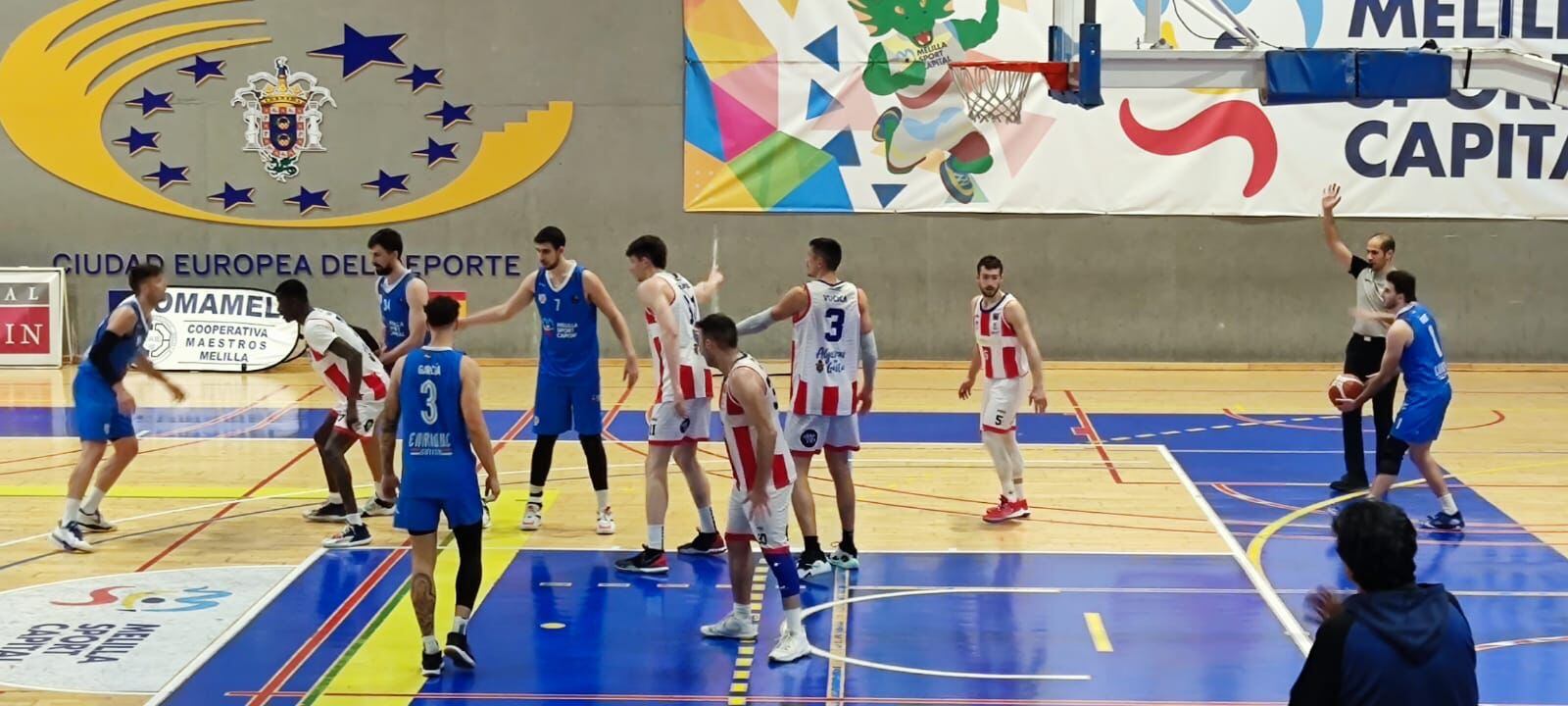 Un momento del partido