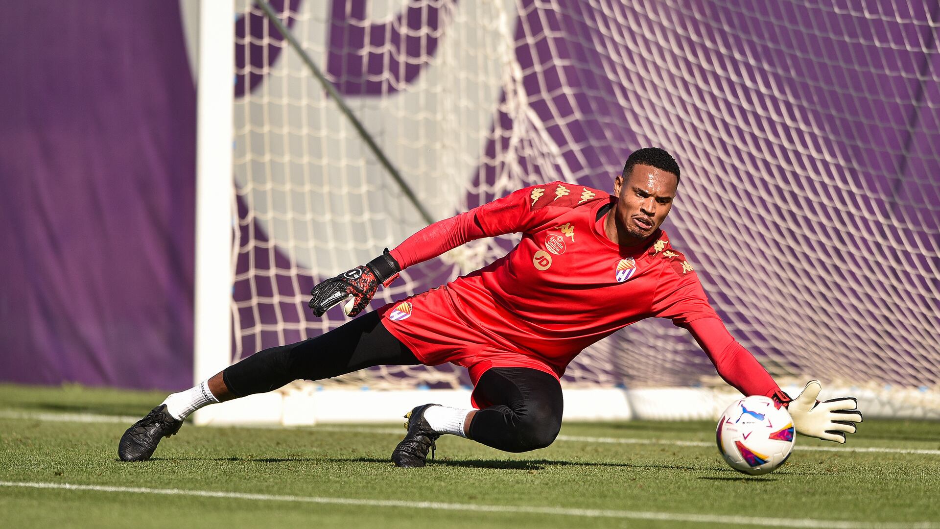 John y Juric entrenaron con sus nuevos compañeros