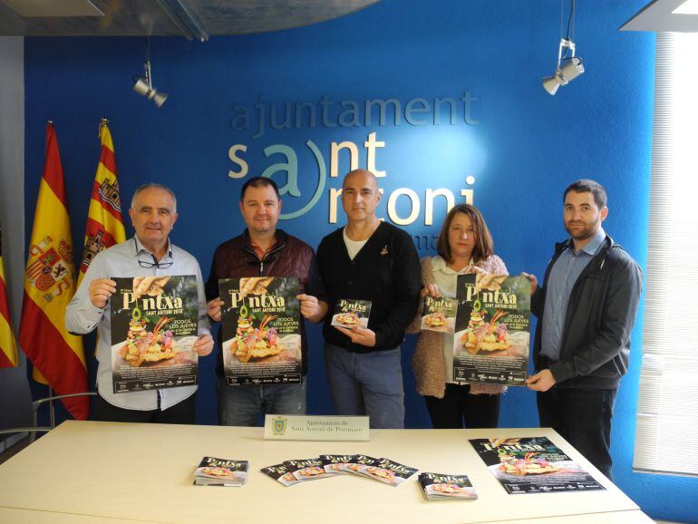 Un momento durante la presentación del 'Pintxa Sant Antoni'