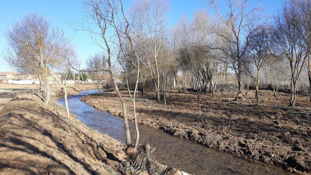 Río Valdavia, en Buenavista de Valdavia