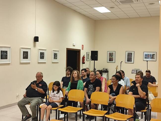 Público asistente a la presentación del festival. Foto: Ayuntamiento de Tamarite de Litera