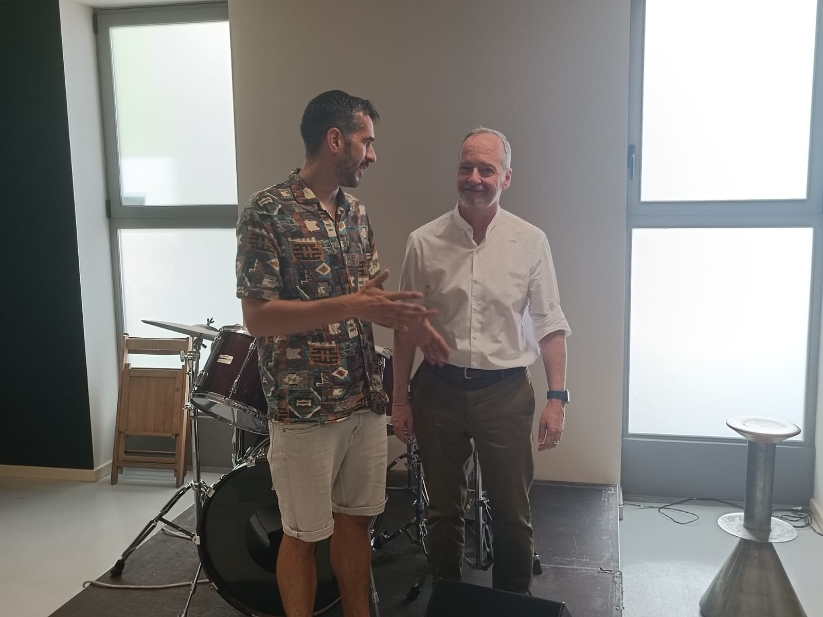 Manuel Avellanas y Ramón Lasaosa