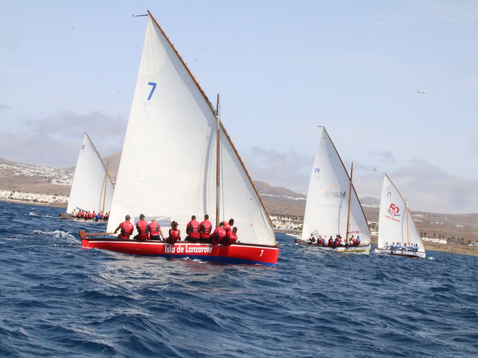 Un momento de la última regata.