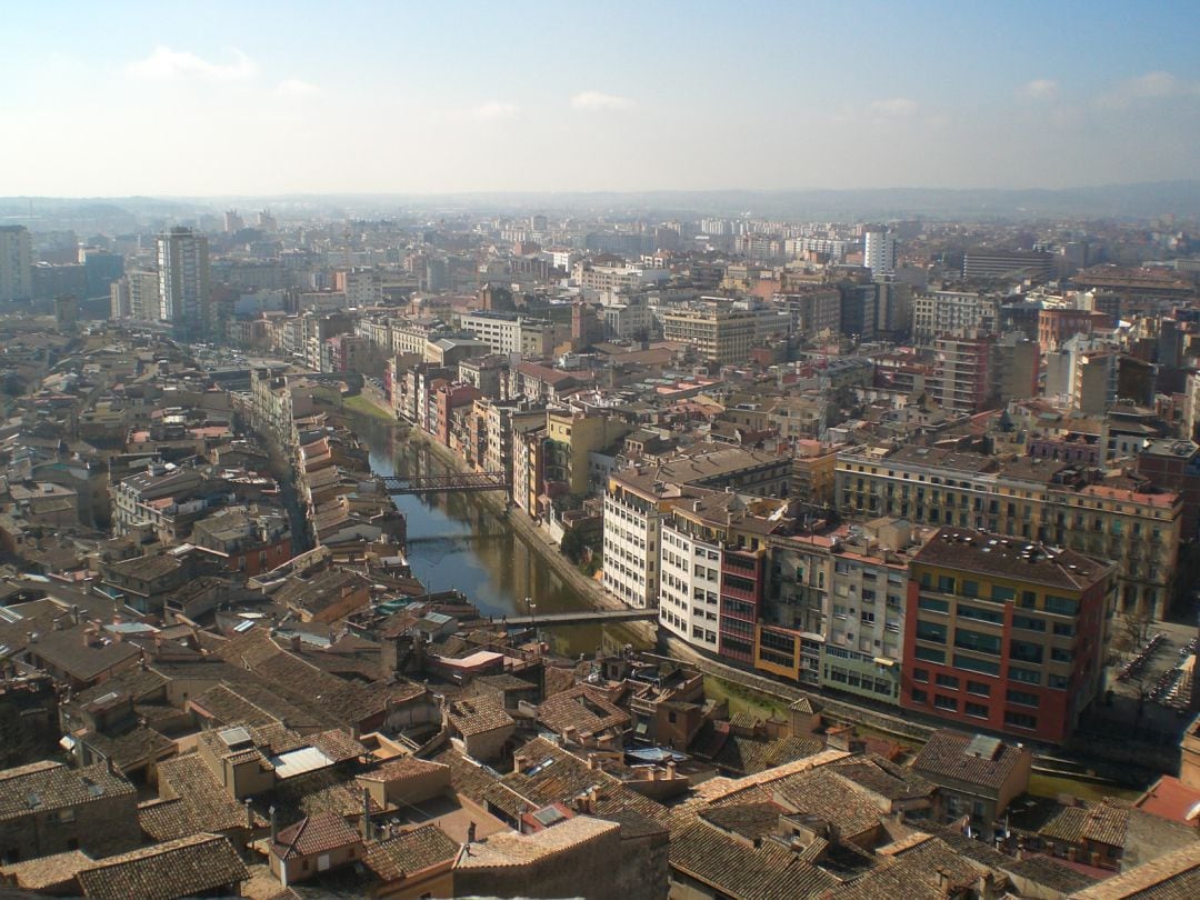 Una panoràmica de Girona