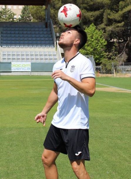 Diego de Pedro ya entrena con el equipo.