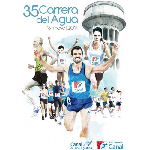 Trigesimo quinta Carrera del Agua en Madrid