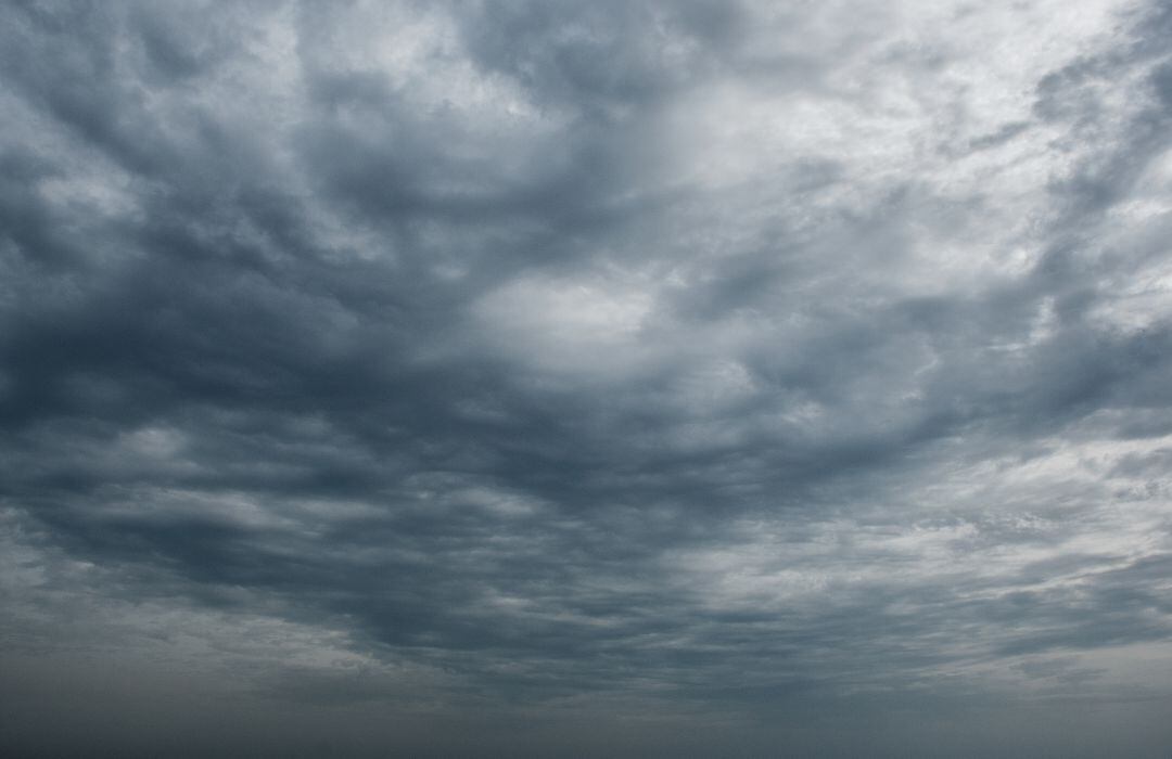 Cielo cubierto de nubes 