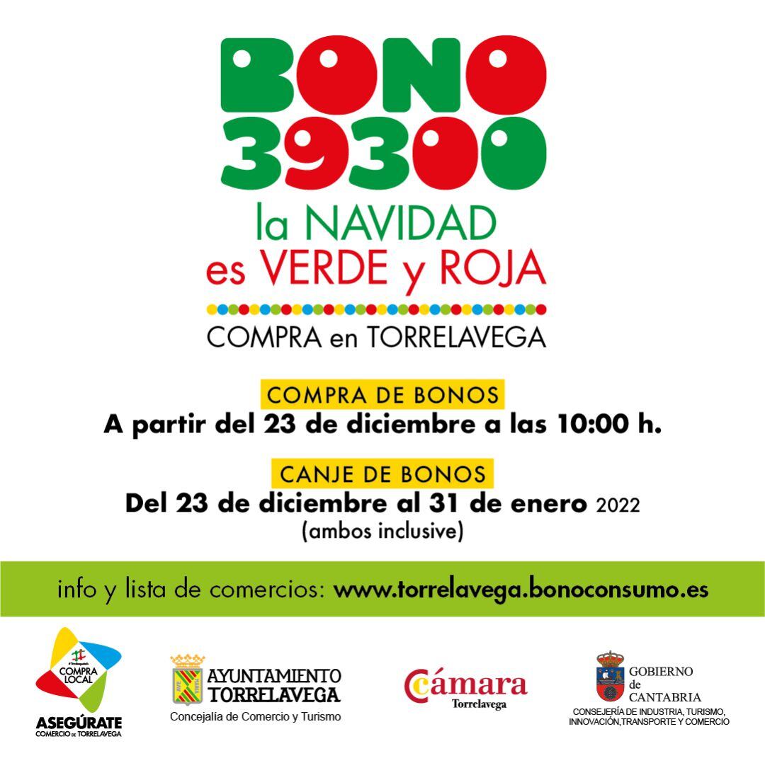 Cartel anunciador del Bono 39300.