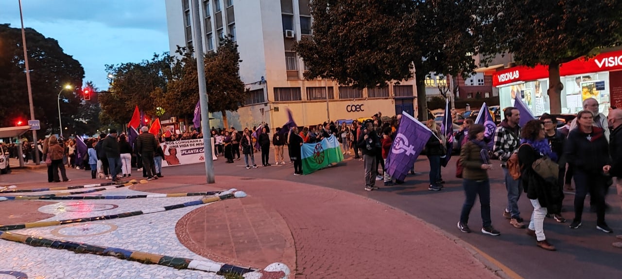 Manifestación 8 M en Cartagena