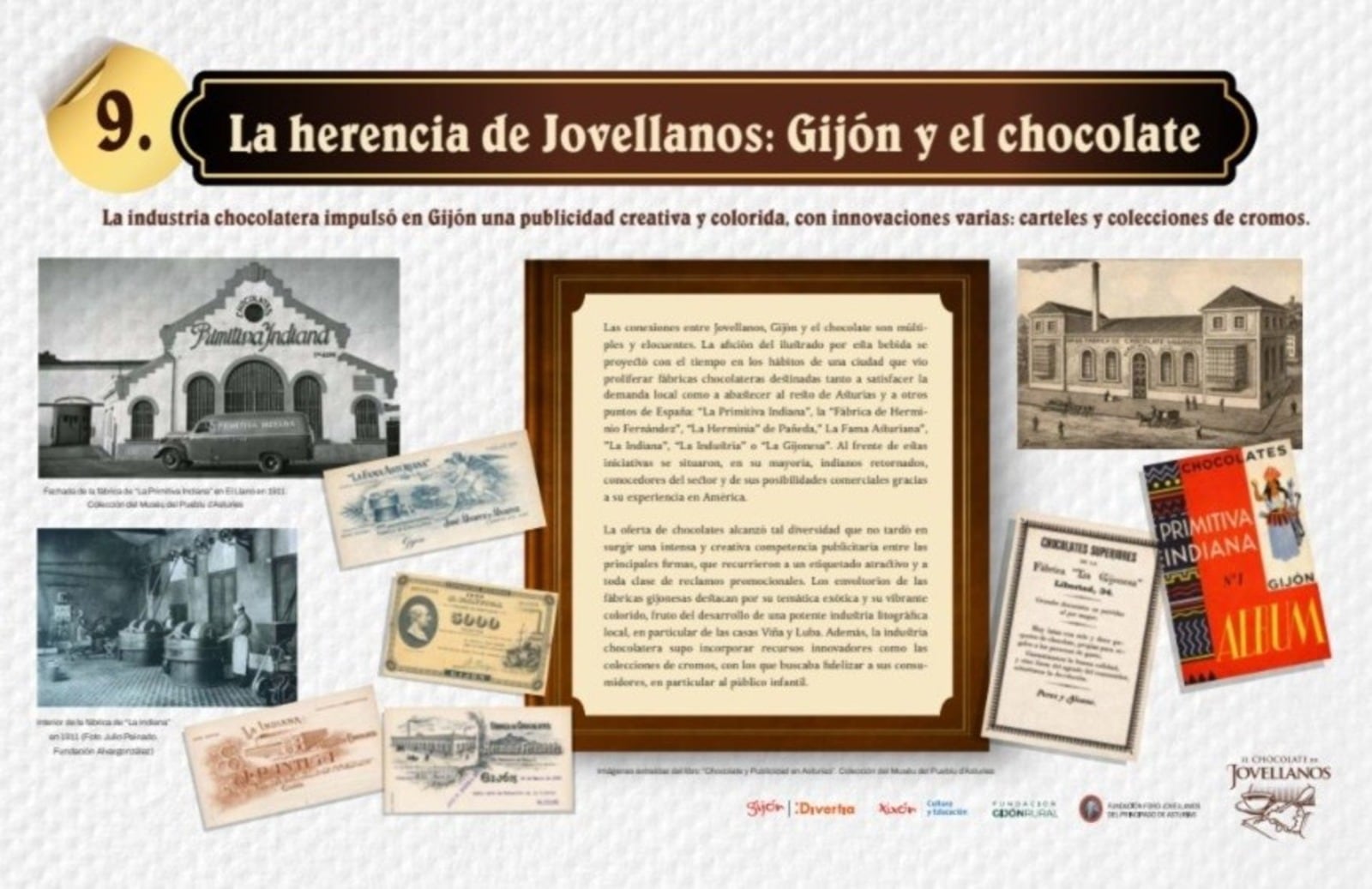 Gijón, el chocolate y Jovellanos.