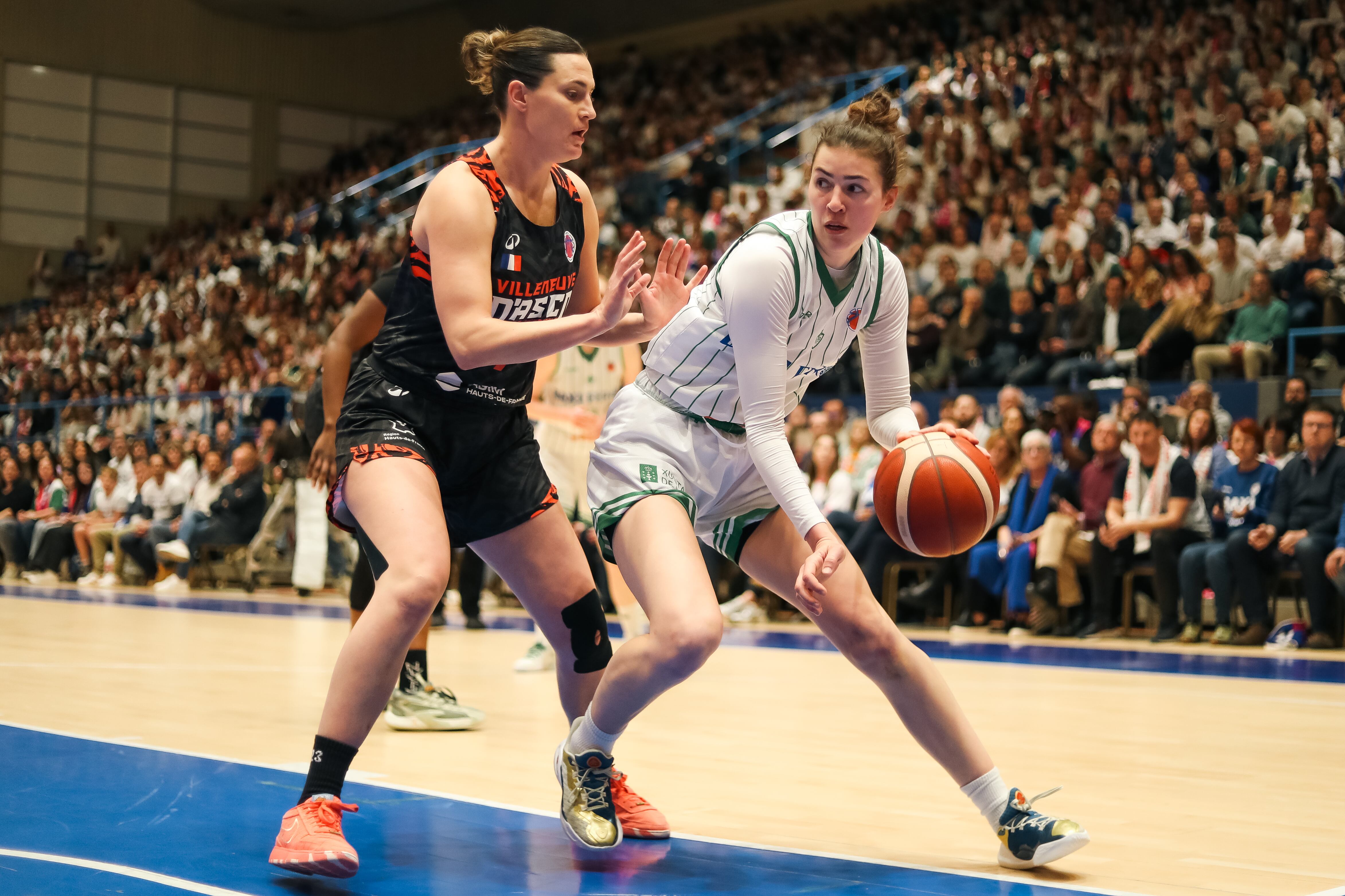 Imagen del Baxi-Villeneuve d´Ascq de la ida de la final de Eurocup en A Malata (foto: Mariño / Cadena SER)