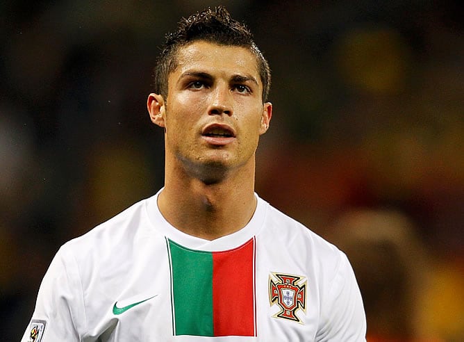 Cristiano Ronaldo, durante un partido con Portugal en el Mundial