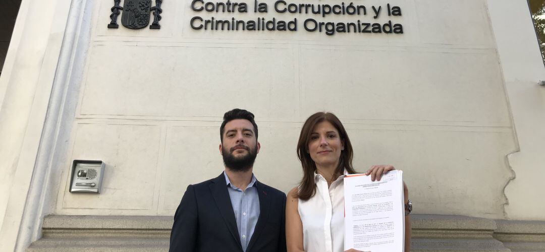 César Zafra y Ana García ante la Fiscalía Anticorrupción