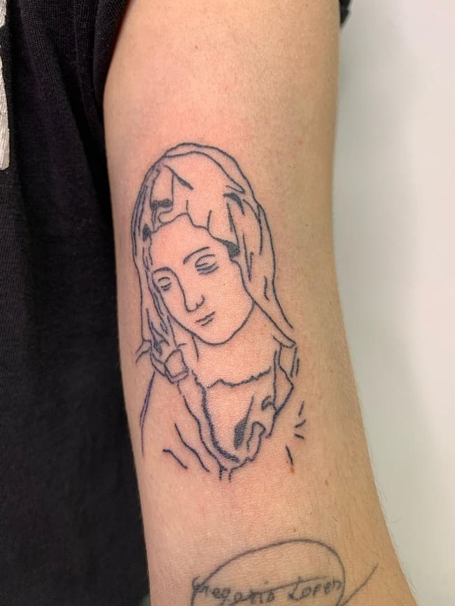 Obra del tatuador vallisoletano César Álvarez