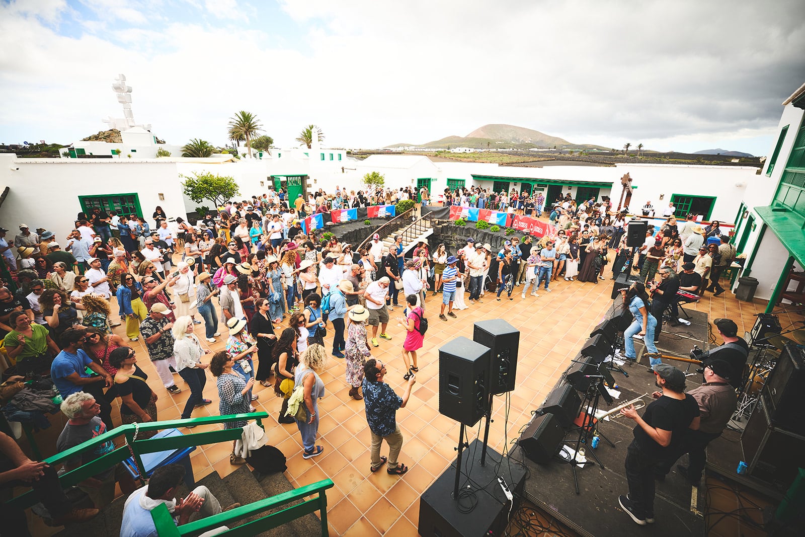 Primera jornada del XV Sonidos Líquidos, en la Casa Museo del Campesino, en Lanzarote.