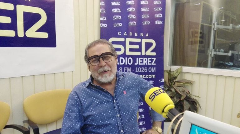 Diego Carrasco, hippytano, en Radio Jerez