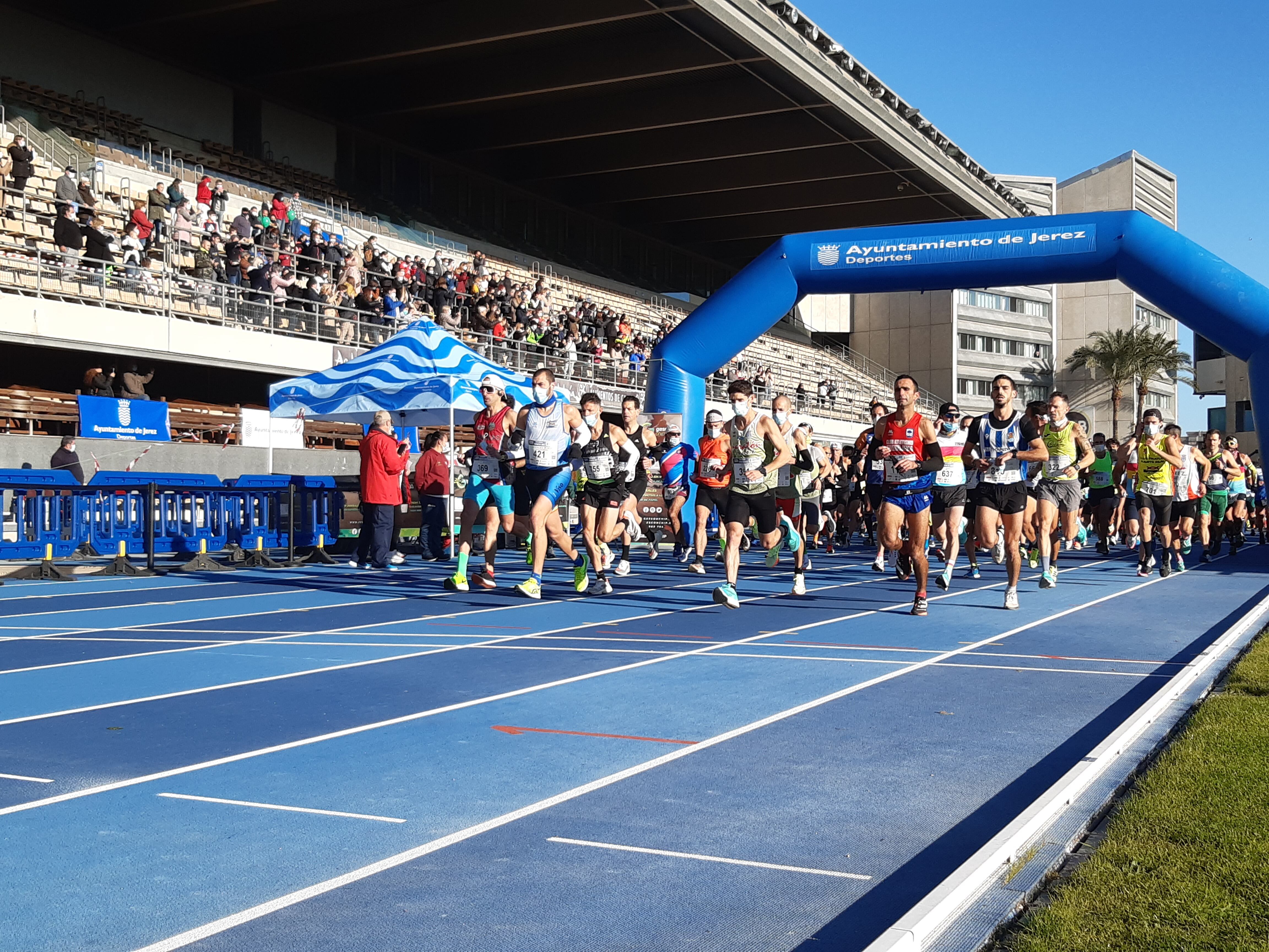 Imagen de la última carrera popular celebrada en Jerez