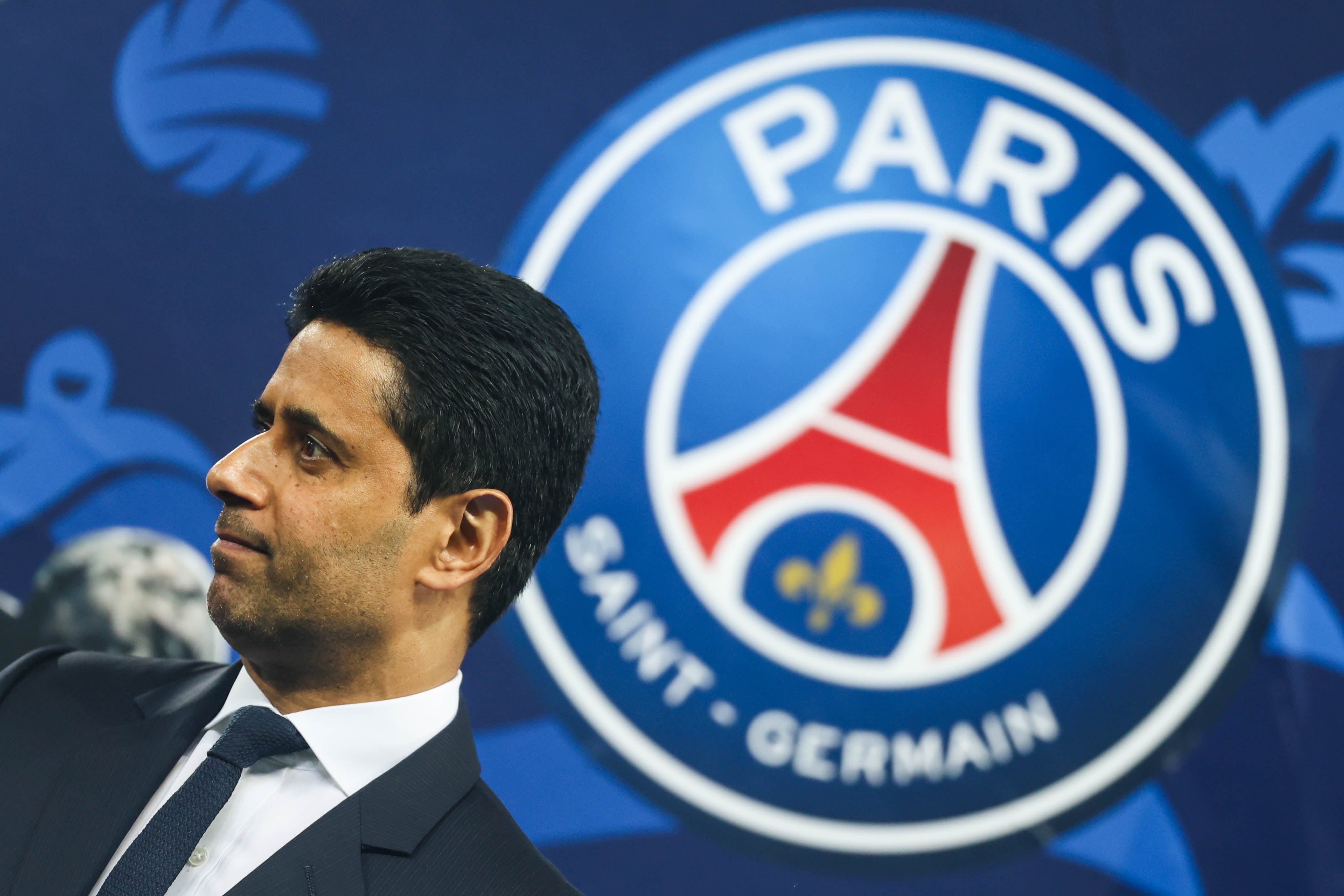 Nasser al-Khelaifi, durante la final de la Copa de Francia que ganó el PSG