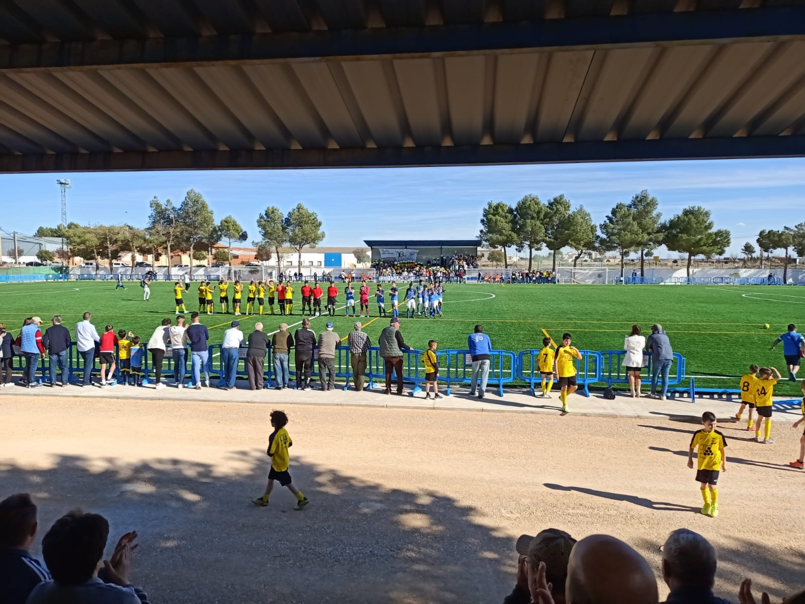 inicio del partido