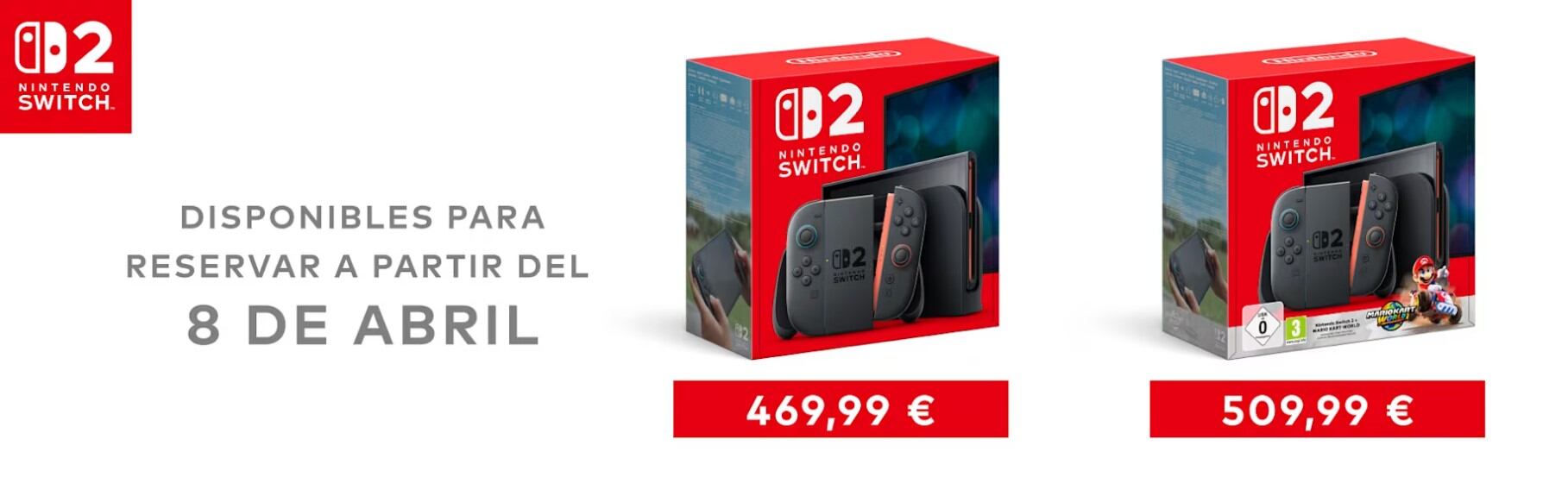 La videoconsola saldrá a la venta a partir de 469,99 euros.