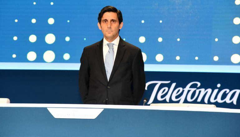 El presidente de Telefónica, José María Álvarez-Pallete.