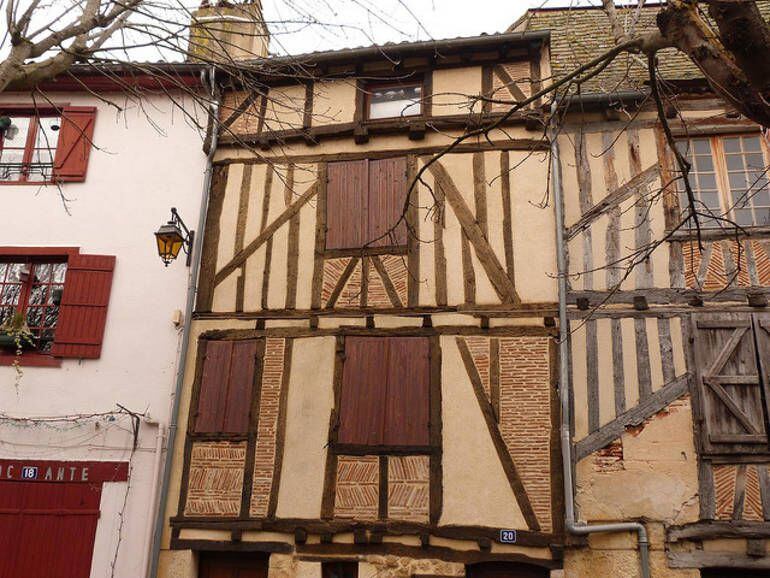 Detalle de viviendas en Périgord