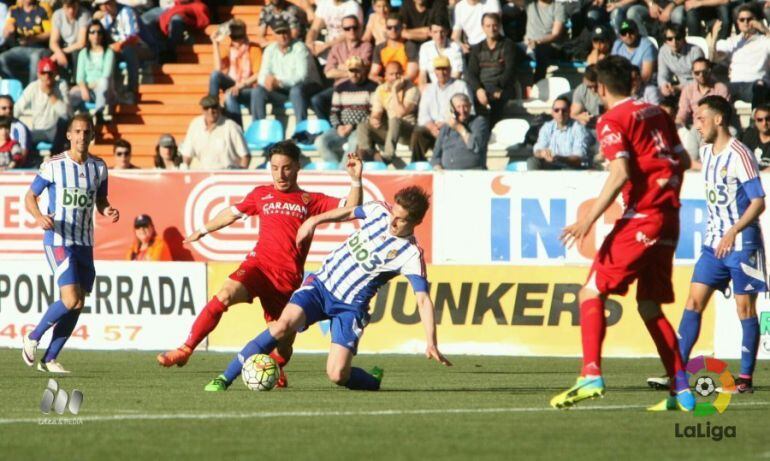 El conunto berciano ofreció una mejor imagen