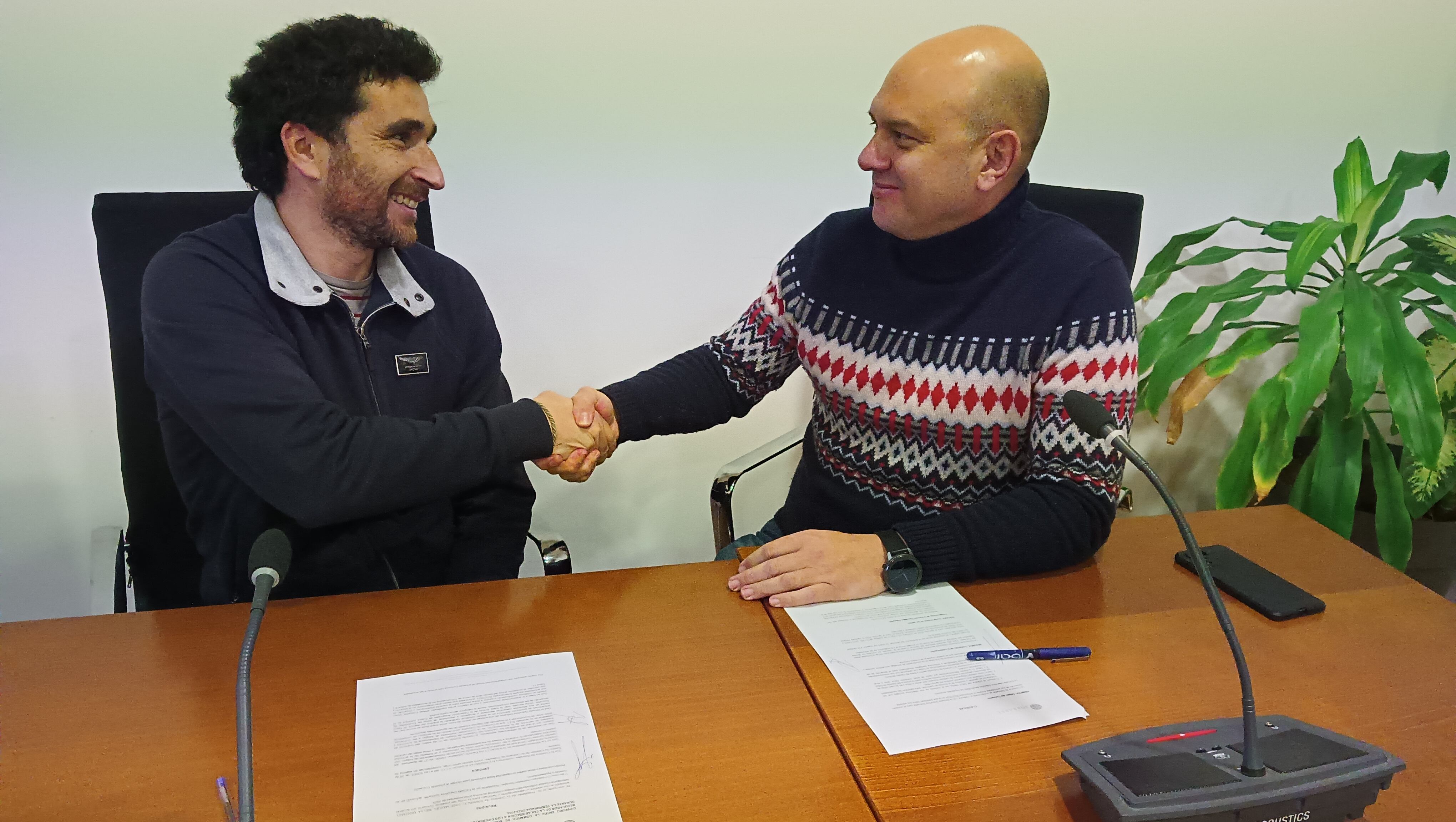 Comarca de Sobrarbe y Escuela Deportiva Sobrarbe sellaban el acuerdo de colaboración