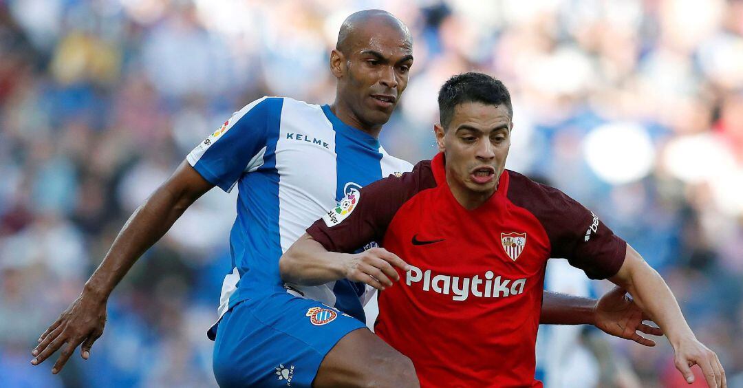 Ben Yedder, durante el partido ante el Espanyol