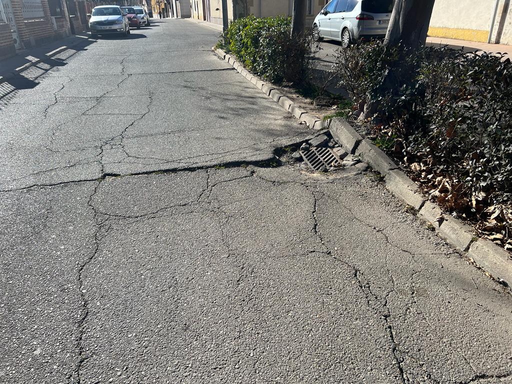 Estado en el que se encuentra la calle Logroño de Medina del Campo
