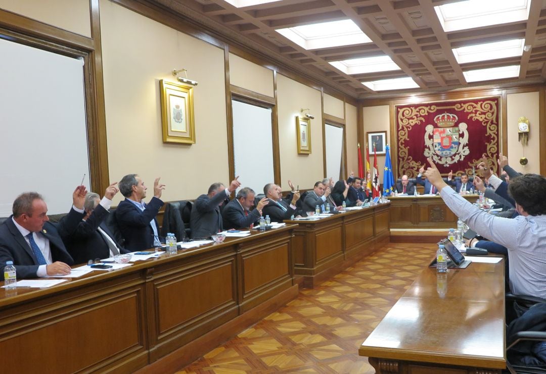 Un momento del Pleno de la Diputación Provincial del mes de Noviembre