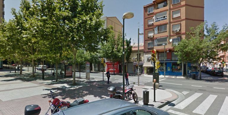 Cruce entre la avenida San José y la travesía Puente Virrey