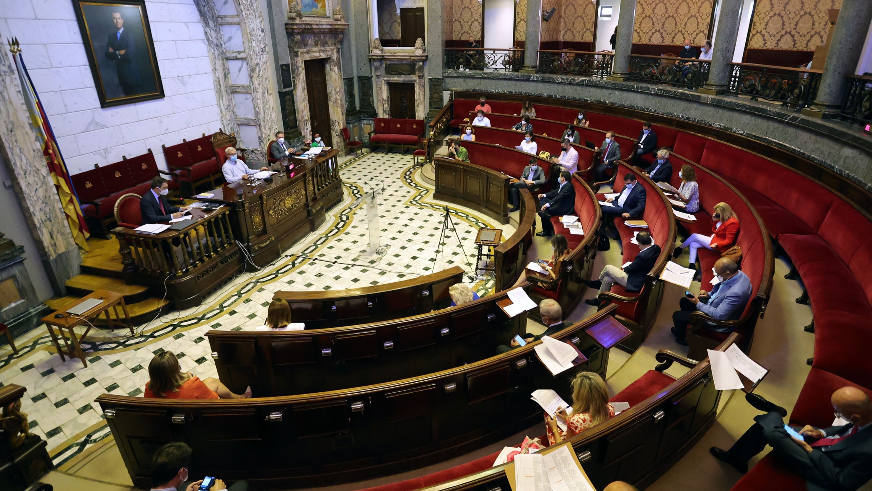 Pleno del Ayuntamiento de València.