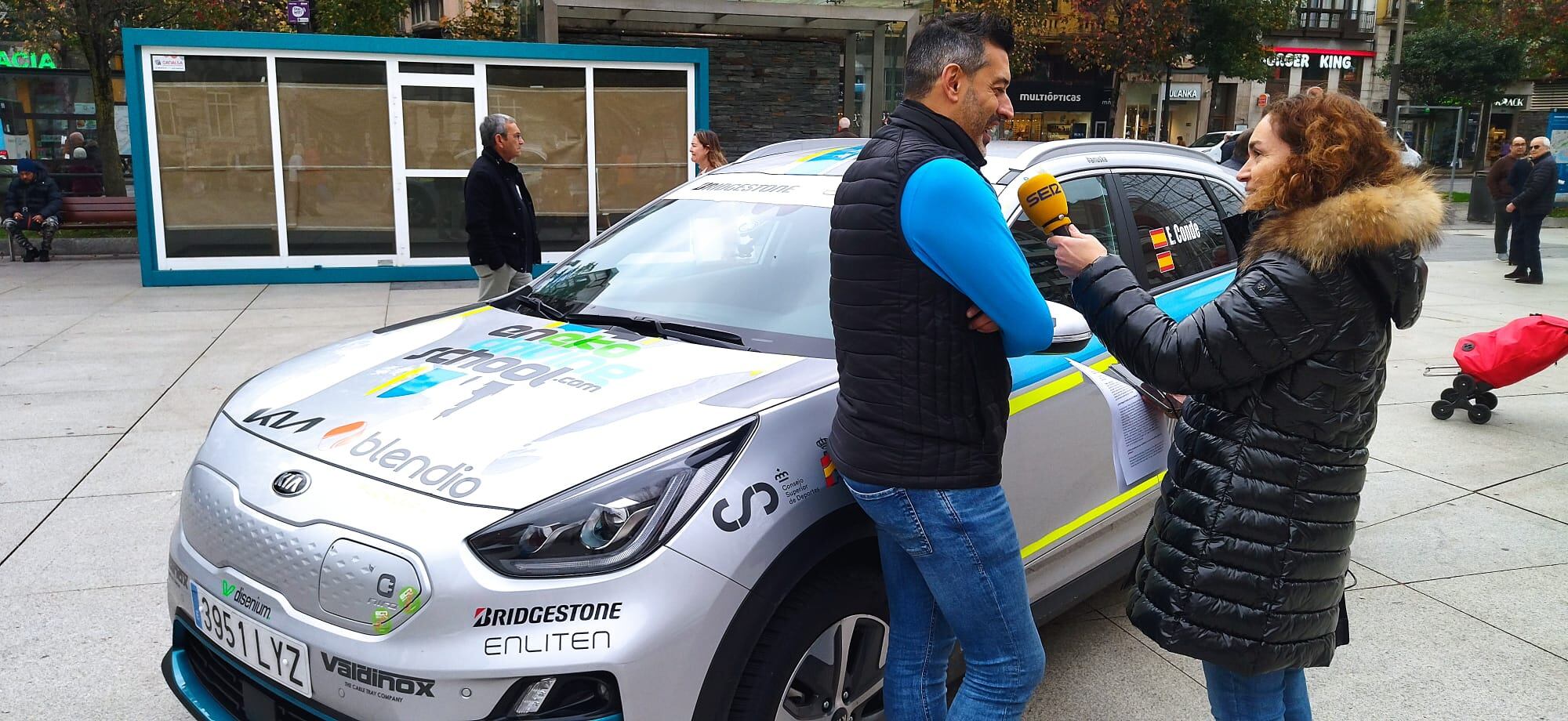 Eneko Conde durante su participación en Hoy por Hoy Cantabria.