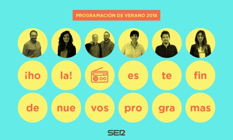 Programación de verano en la Cadena SER